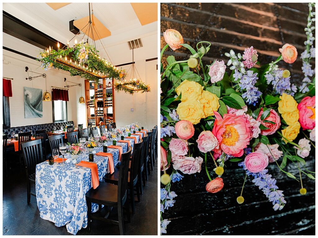 Rehearsal Dinner Head Table in Auburn AL