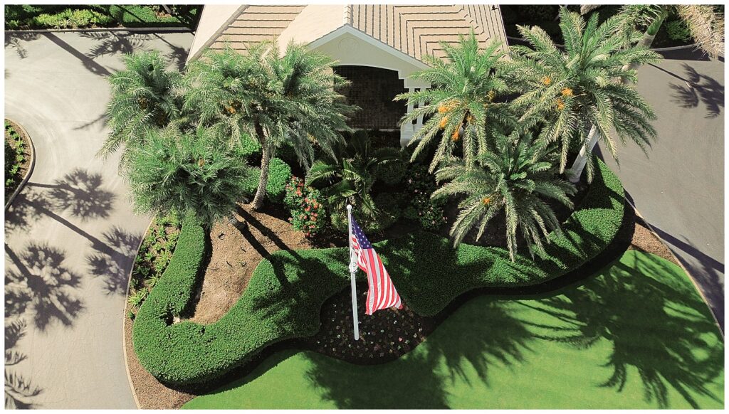 drone photography Captiva Island weddding