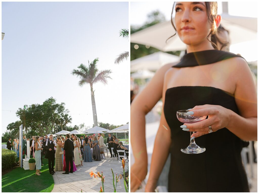 Wedding cocktail hour