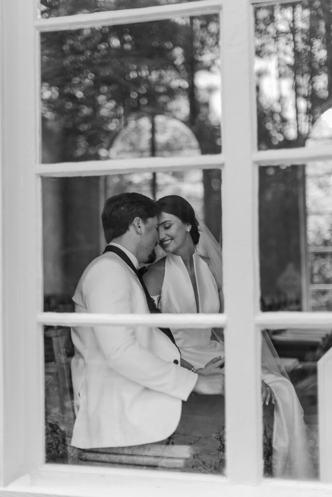Grace and Lake share a quiet portrait together at Steelwood Country Club